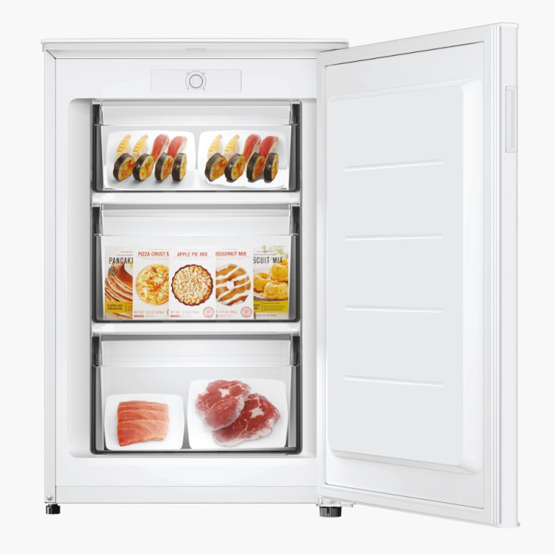 Candy CUQS 58EW Congelatore verticale Libera installazione 85 L E Bianco Spedizione Gratuita
