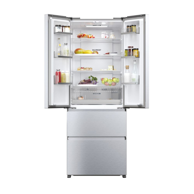 Haier FD 70 Serie 5 HFR5719ENMG frigorifero side-by-side Libera installazione 446 L E Argento Consegna Veloce
