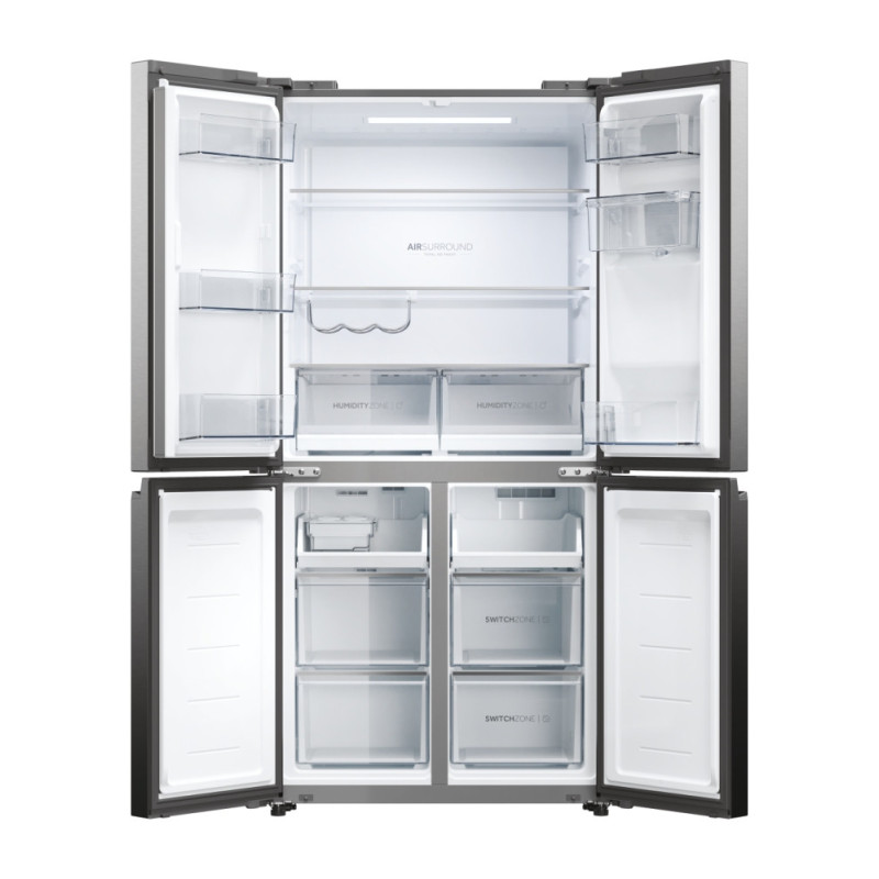 Haier Cube 83 Serie 5 HCW58F18EWMP frigorifero side-by-side Libera installazione 507 L E Platino Acciaio inox Shopping Online