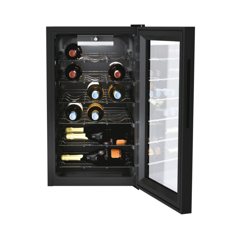 Candy CWC 021 M/NF Cantinetta vino con compressore Libera installazione Nero 21 bottiglia/bottiglie In Saldo