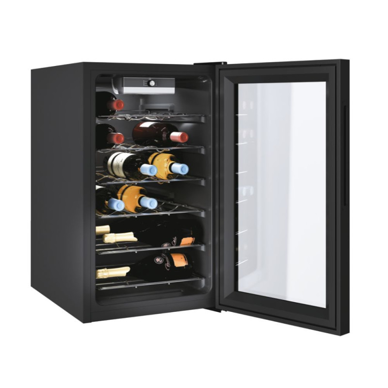 Candy CWC 021 M/NF Cantinetta vino con compressore Libera installazione Nero 21 bottiglia/bottiglie In Saldo
