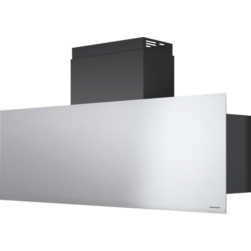 Barazza 1KSTP12 cappa aspirante Cappa aspirante a parete Nero Acciaio inox 800 m³/h A Offerte