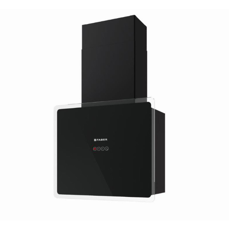 FABER S.p.A. Glam Fit 55 BK Cappa aspirante a parete Nero 570 m³/h Qualità