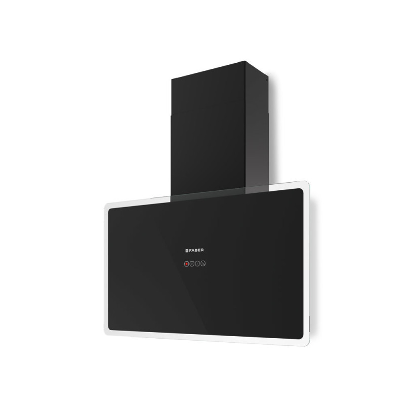 FABER S.p.A. Glam Fit 80 BK Cappa aspirante a parete Nero 570 m³/h Outlet