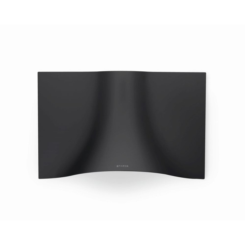 FABER S.p.A. Veil BK A90 Cappa aspirante a parete Nero 570 m³/h Qualità Garantita