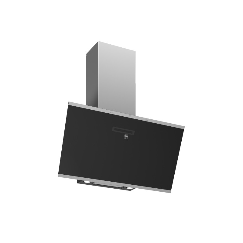 Bertazzoni KV90MOD1NA cappa aspirante Cappa aspirante a parete Nero Acciaio inox 700 m³/h A+