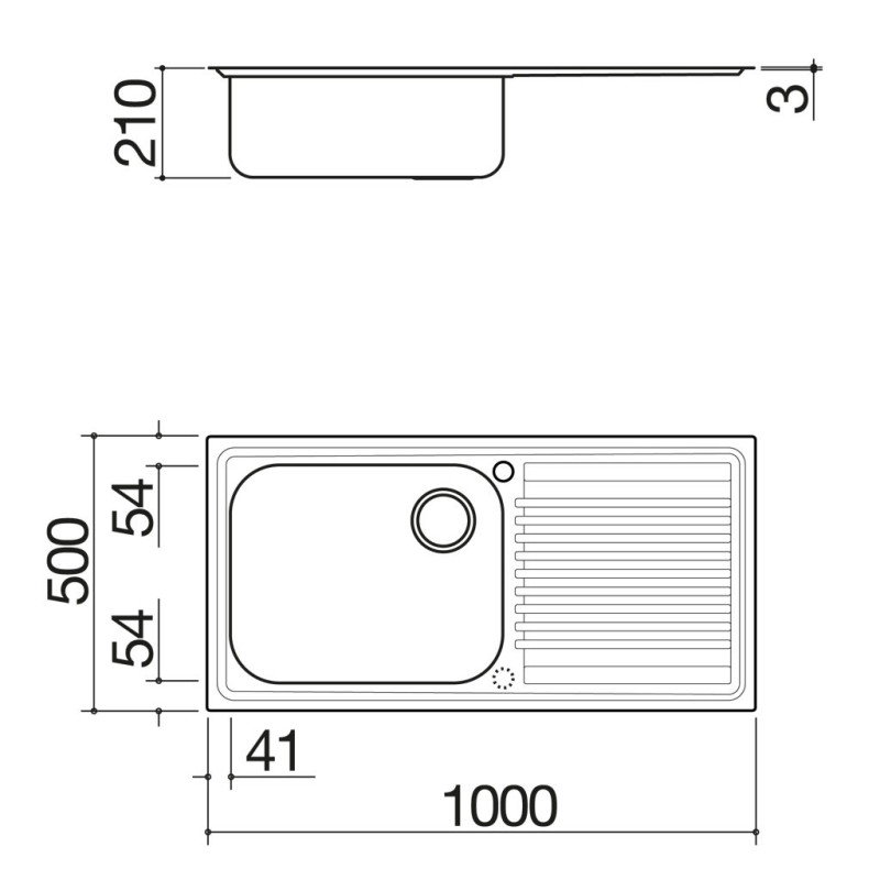 Barazza 1LFS10D lavello Lavello ad incasso Rettangolare Acciaio inox Soddisfazione Garantita