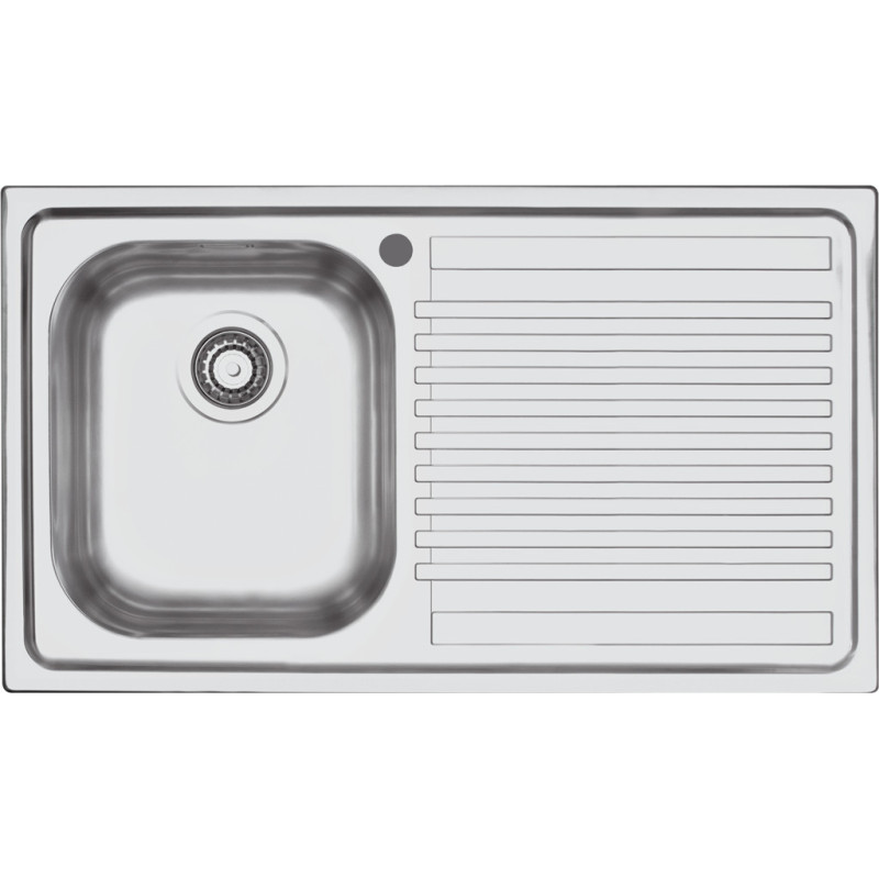 Barazza 1LFS91D lavello Lavello ad incasso Rettangolare Acciaio inox