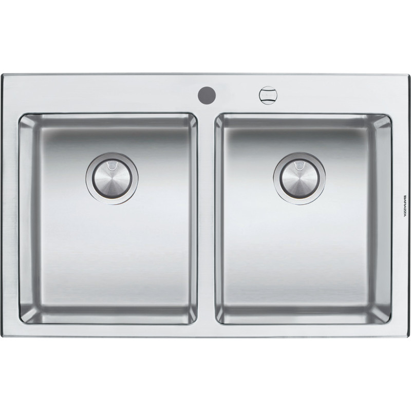 Barazza 1LBO82 lavello Lavello ad incasso Rettangolare Acciaio inox