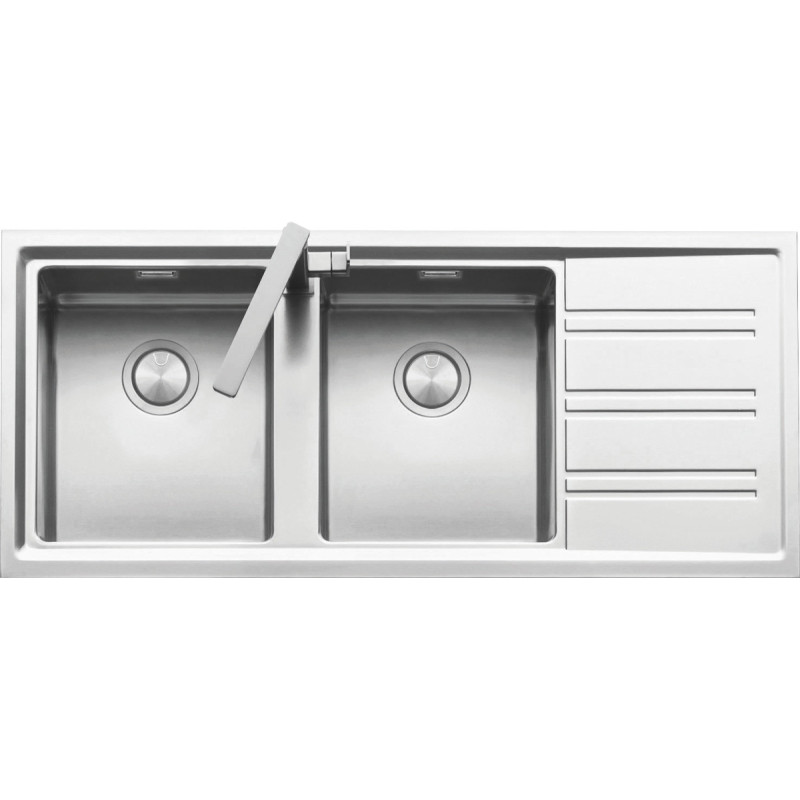 Barazza 1LES12RD lavello Lavello ad incasso Rettangolare Acciaio inox