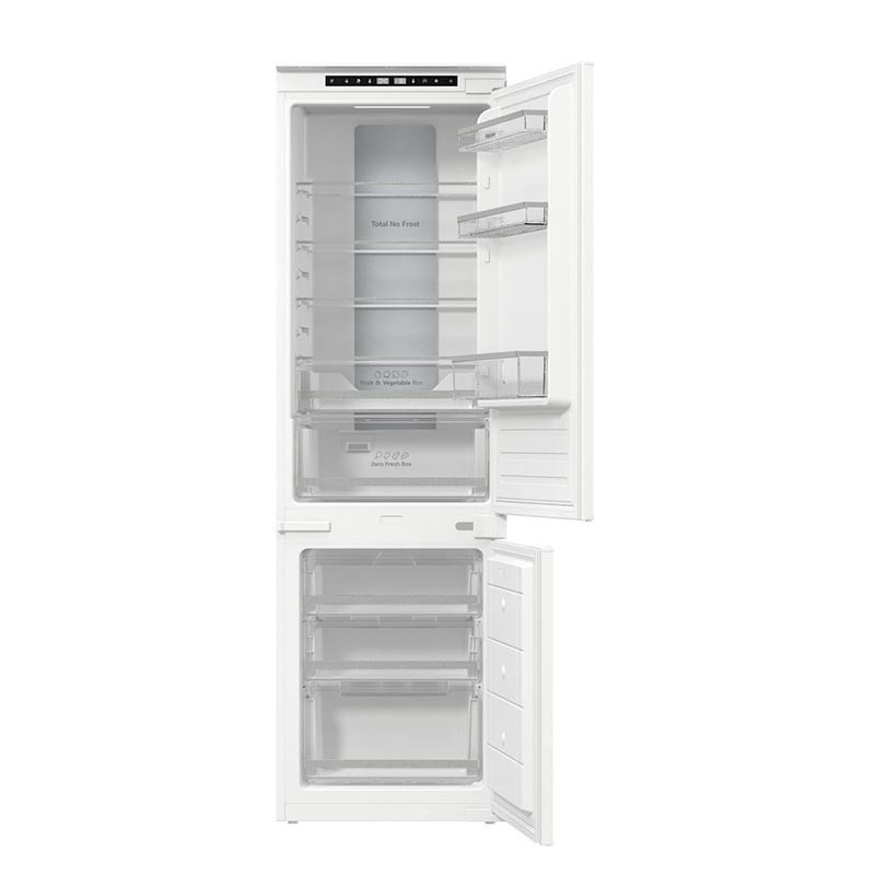 HISENSE RIB317N4AWE Frigorifero combinato da incasso da 60 cm 244 lt cerniera a DX Total No Frost classe E bianco