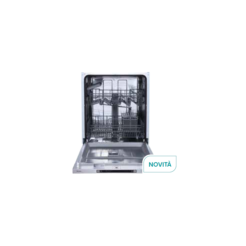 HISENSE HV622D10 Lavastoviglie da incasso a scomparsa totale 60 cm 13 coperti 7 programmi classe D bianca Bestseller