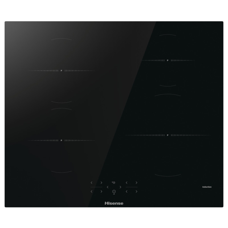 Hisense HI6401BSC piano cottura Nero Da incasso 59.5 cm Piano cottura a induzione 4 Fornello(i)