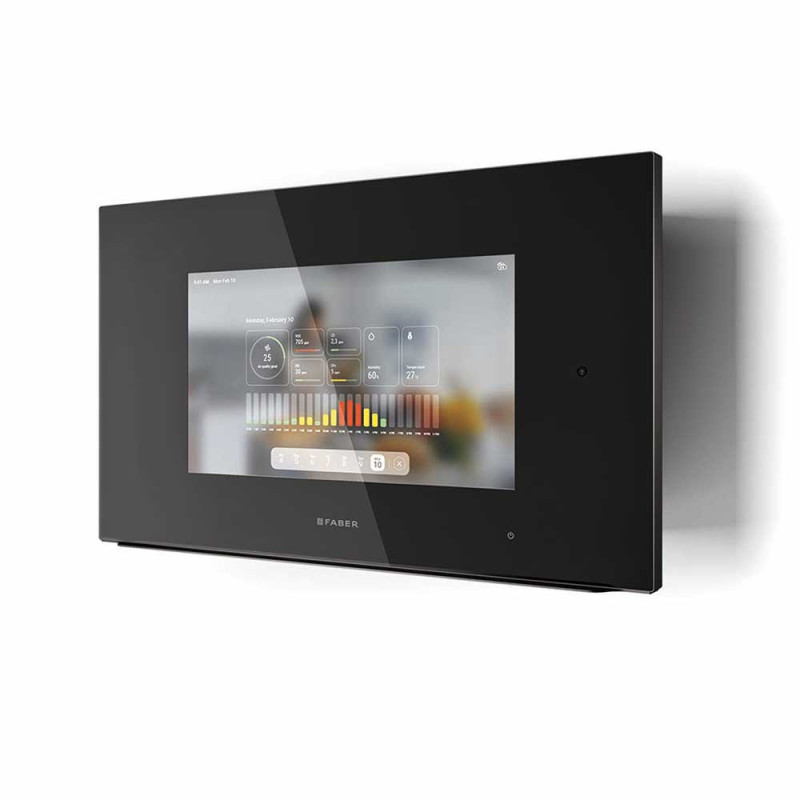 FABER S.p.A. K-AIR A80 Cappa aspirante a parete Nero 700 m³/h Outlet