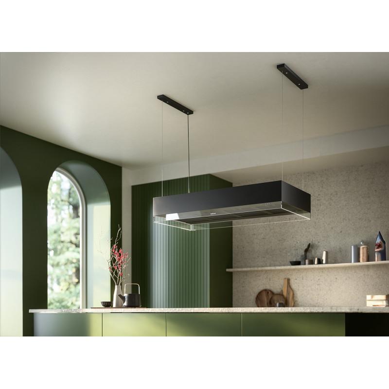 Falmec Vetra Sospeso Nero 600 m³/h Offerte speciali