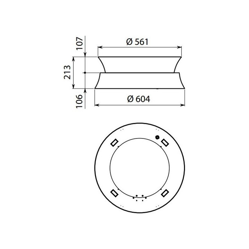 Falmec Dama Sospeso Acciaio inox 600 m³/h Only for today