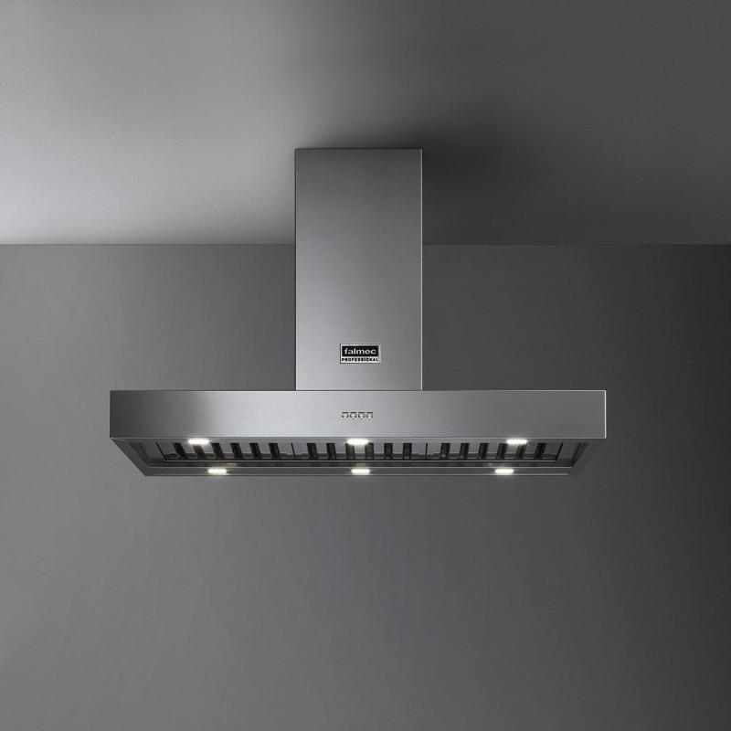 Falmec Line Pro Cappa aspirante a isola Acciaio inox 1000 m³/h B 50% di sconto con spedizione gratuita