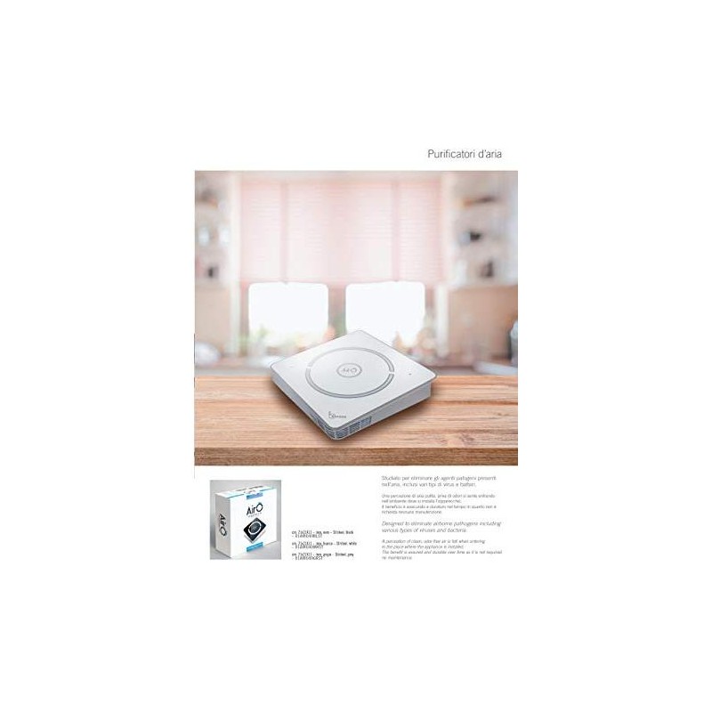 Baraldi purificatore AirO' Desk 15 m3/h 240V 50/60Hz 8W - Bianco Affare Del Giorno