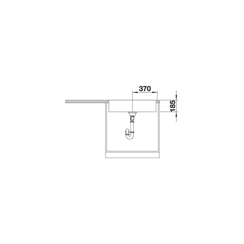 BLANCO 1523099 Lavello Zerox Durinox 700-IF 74x44cm Inox Offerta