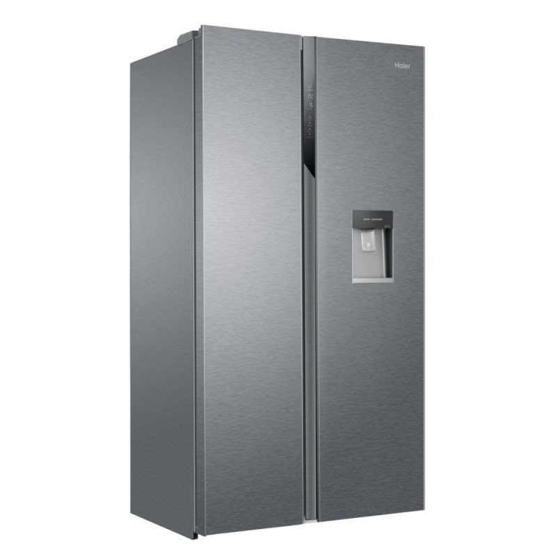 Haier SBS 90 Serie 3 HSR3918EWPG frigorifero side-by-side Libera installazione 521 L E Argento Offerta migliore