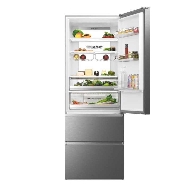 Haier 3D 70 Serie 7 HTW7720DNMP Libera installazione 486 L D Platino Acciaio inox Ritorno libero