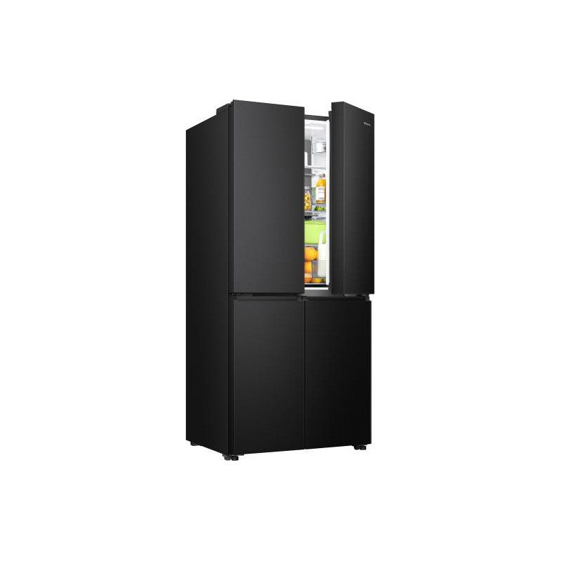 Hisense RQ5P470SAFE frigorifero side-by-side Libera installazione 483 L E Nero Trasporto libero internazionale