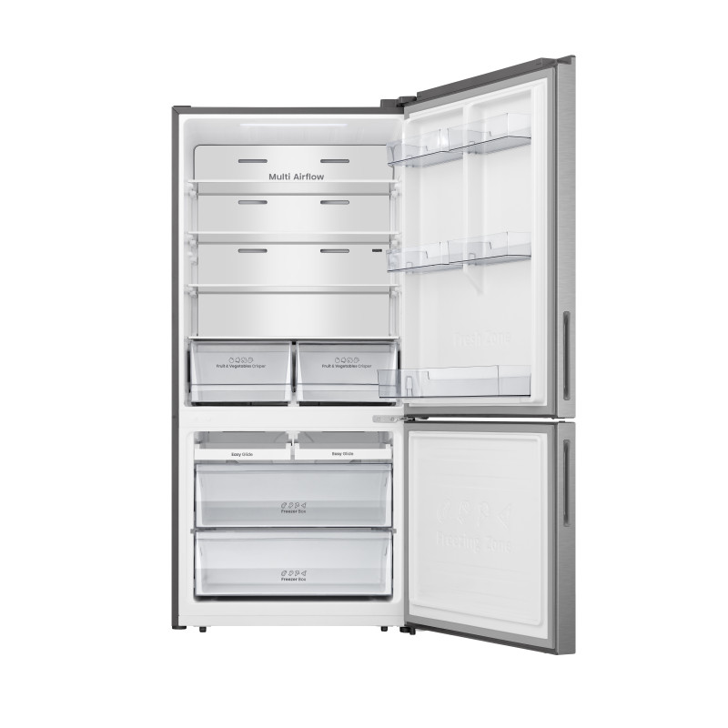 Hisense RB650N4ACE frigorifero con congelatore Libera installazione 503 L E Grigio Officina