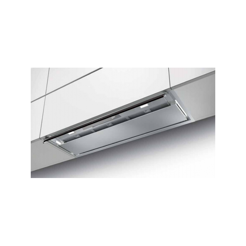 FABER CAPPA ad incasso IN-NOVA TOUCH 305.0611.156 acciaio inox e vetro bianco da 90cm