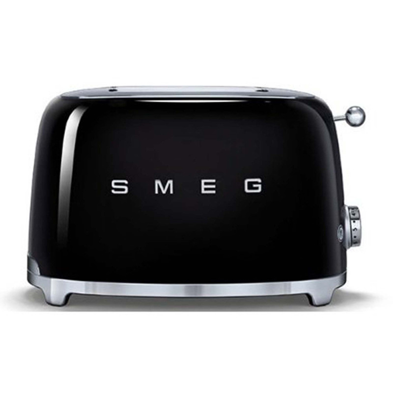 Smeg Tostapane 50's Style – Nero LUCIDO 2x2 – TSF01BLEU Discount Store per i nuovi prodotti