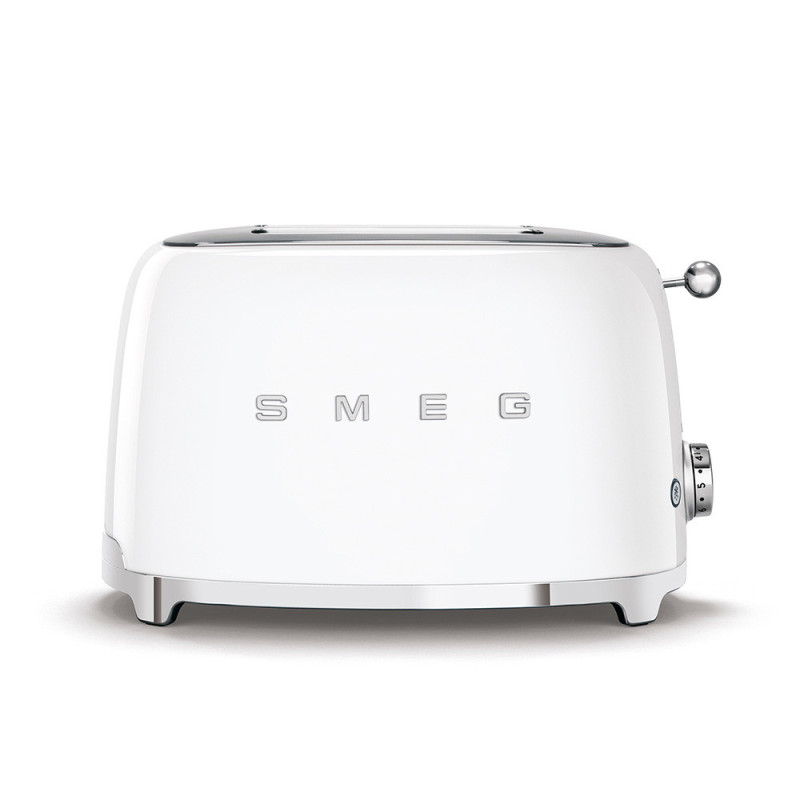 Smeg Tostapane 50's Style - Bianco LUCIDO 2x2 - TSF01WHEU Solo un giorno rimasto