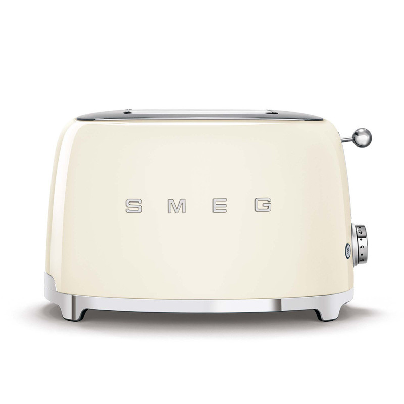 Smeg Tostapane 50's Style – Panna LUCIDO 2x2 – TSF01CREU Trasporto libero internazionale